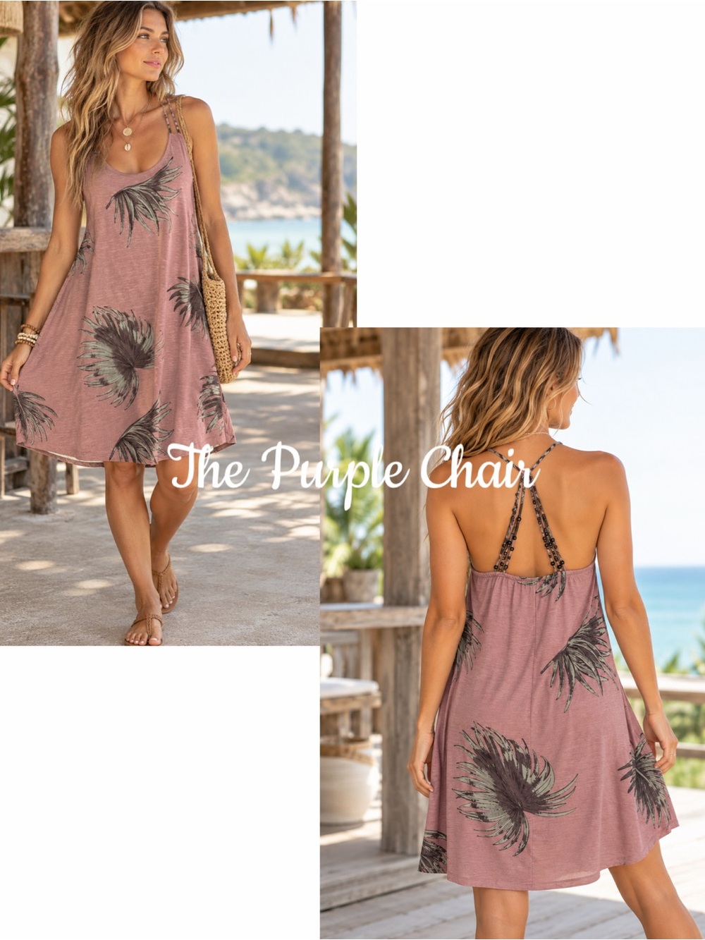 LAGACI NWT Pink Worth A Wow Dress/Swim Cover Up S